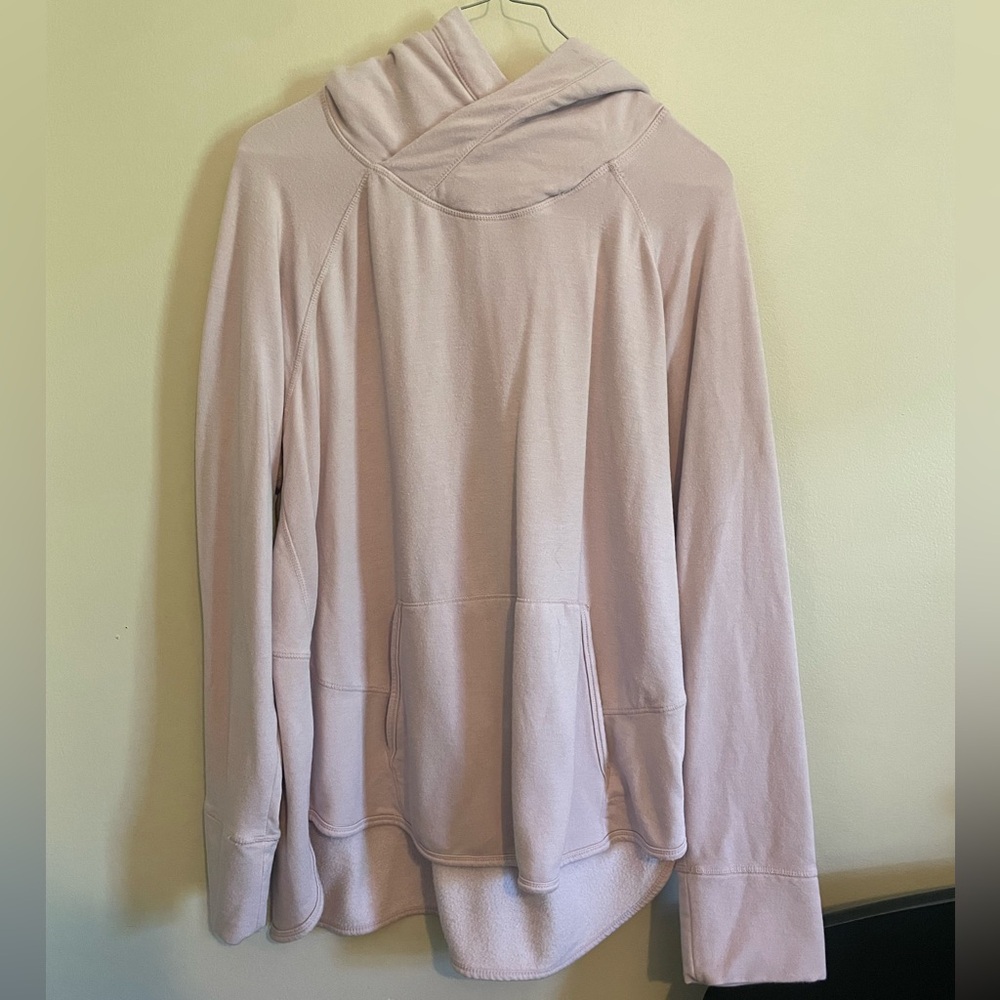 Women’s light pink loungewear hoodie